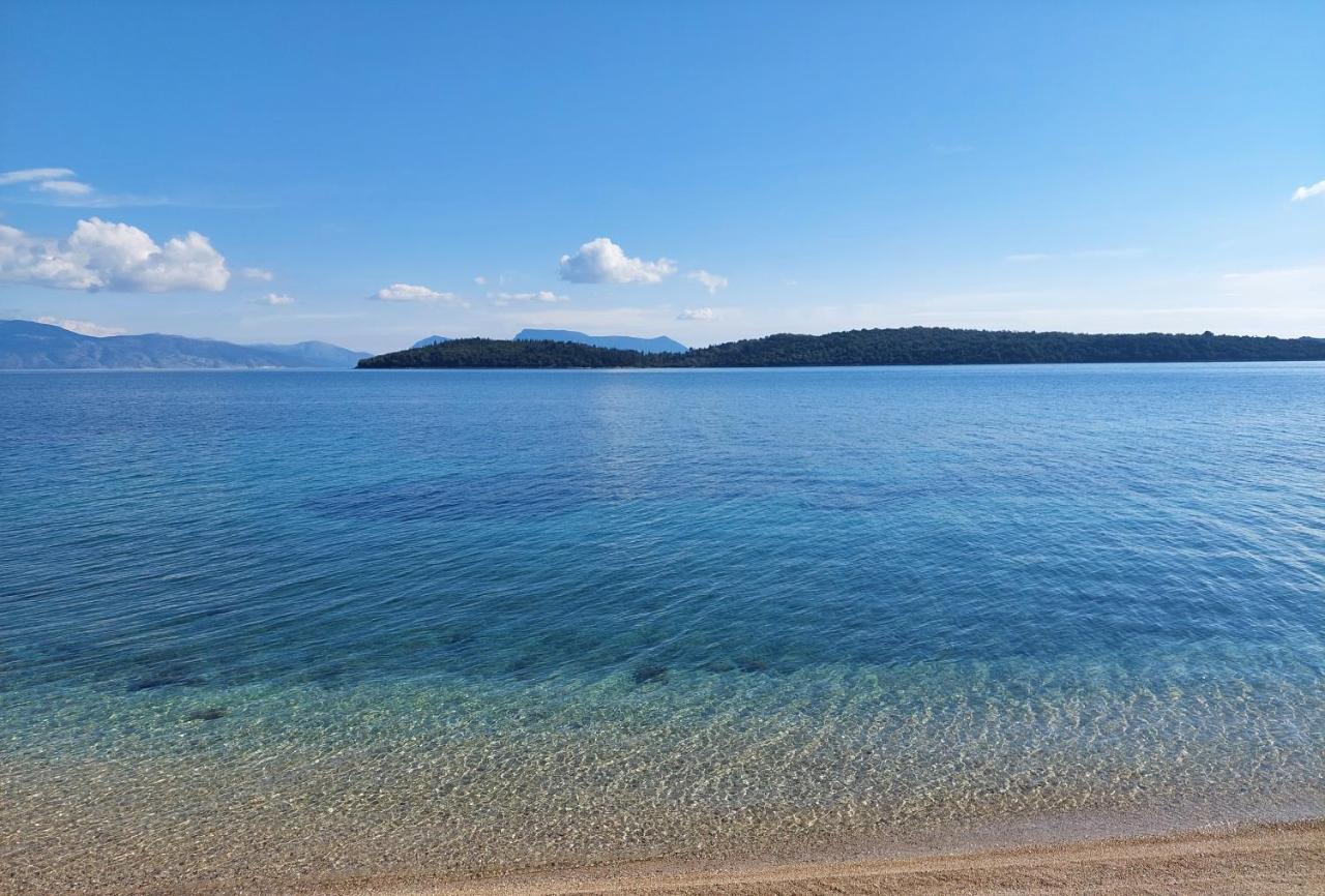 Lefkada Unique Sea View Apartment 니드리 외부 사진