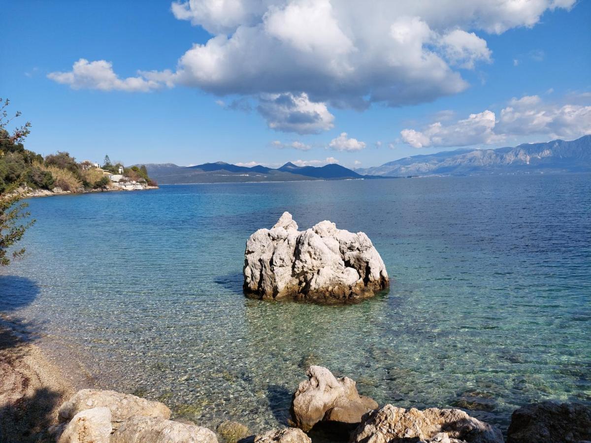 Lefkada Unique Sea View Apartment 니드리 외부 사진