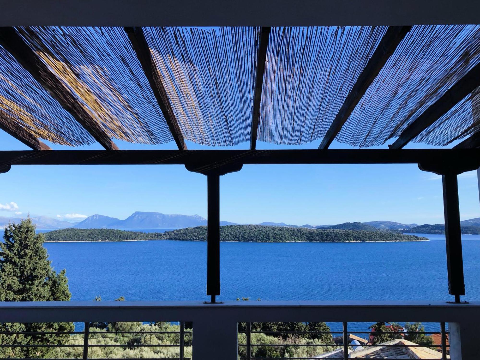 Lefkada Unique Sea View Apartment 니드리 외부 사진