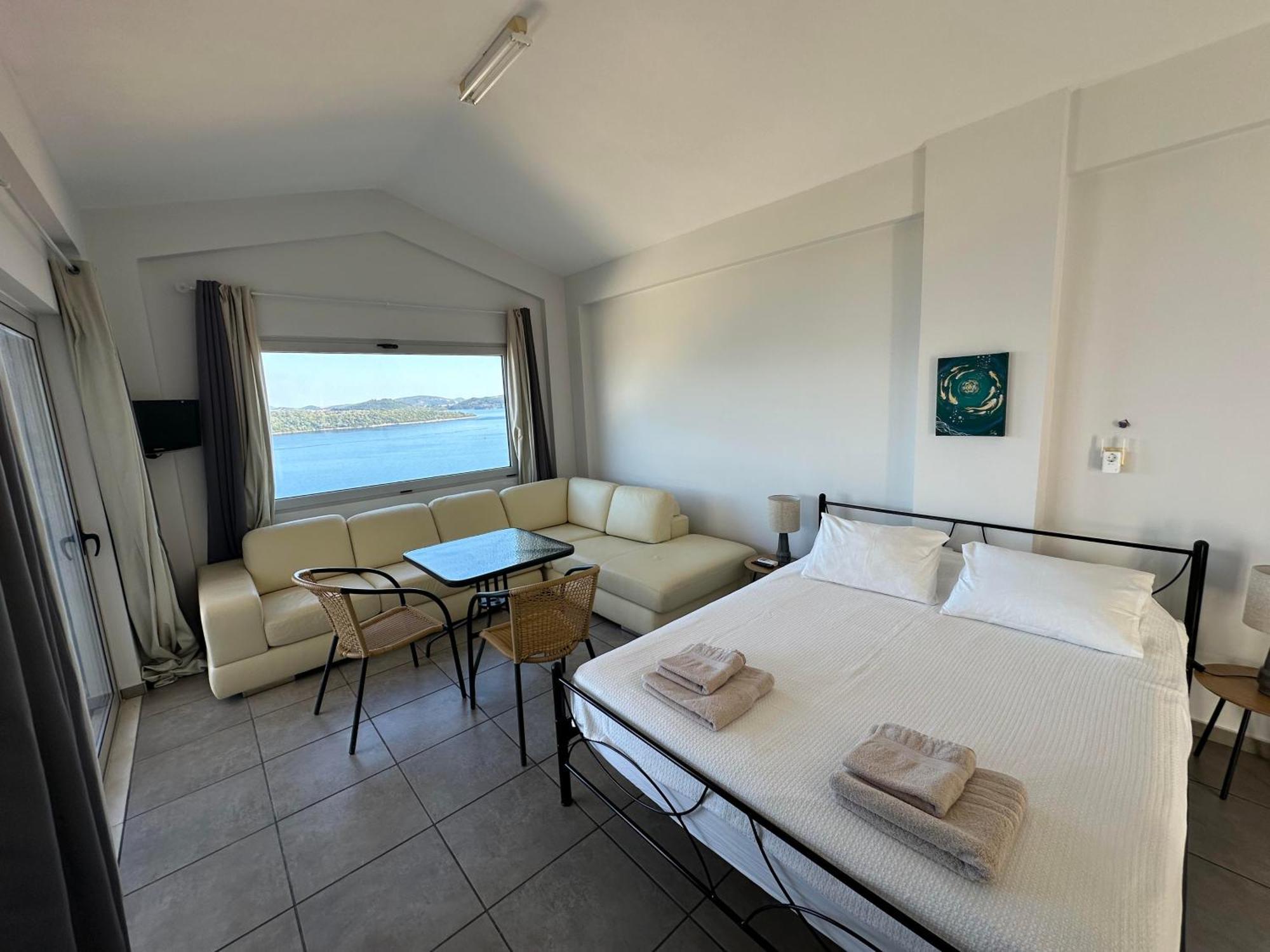 Lefkada Unique Sea View Apartment 니드리 외부 사진